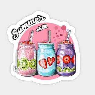 Summer chill Sticker